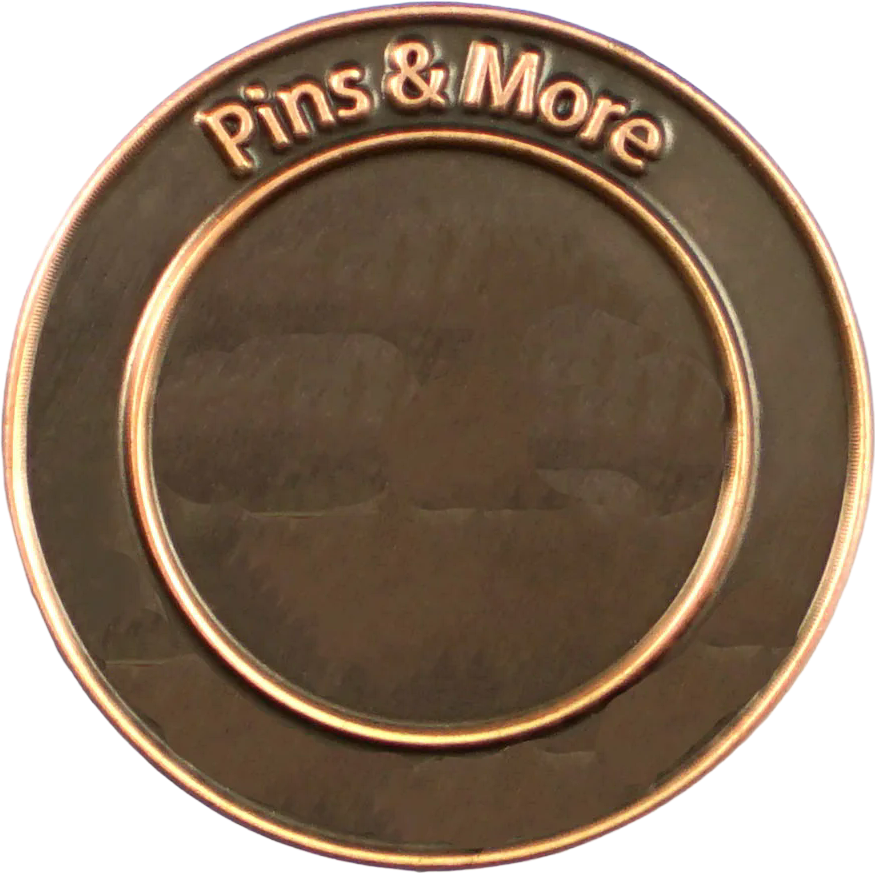 Antique Copper Custom Belt Buckle