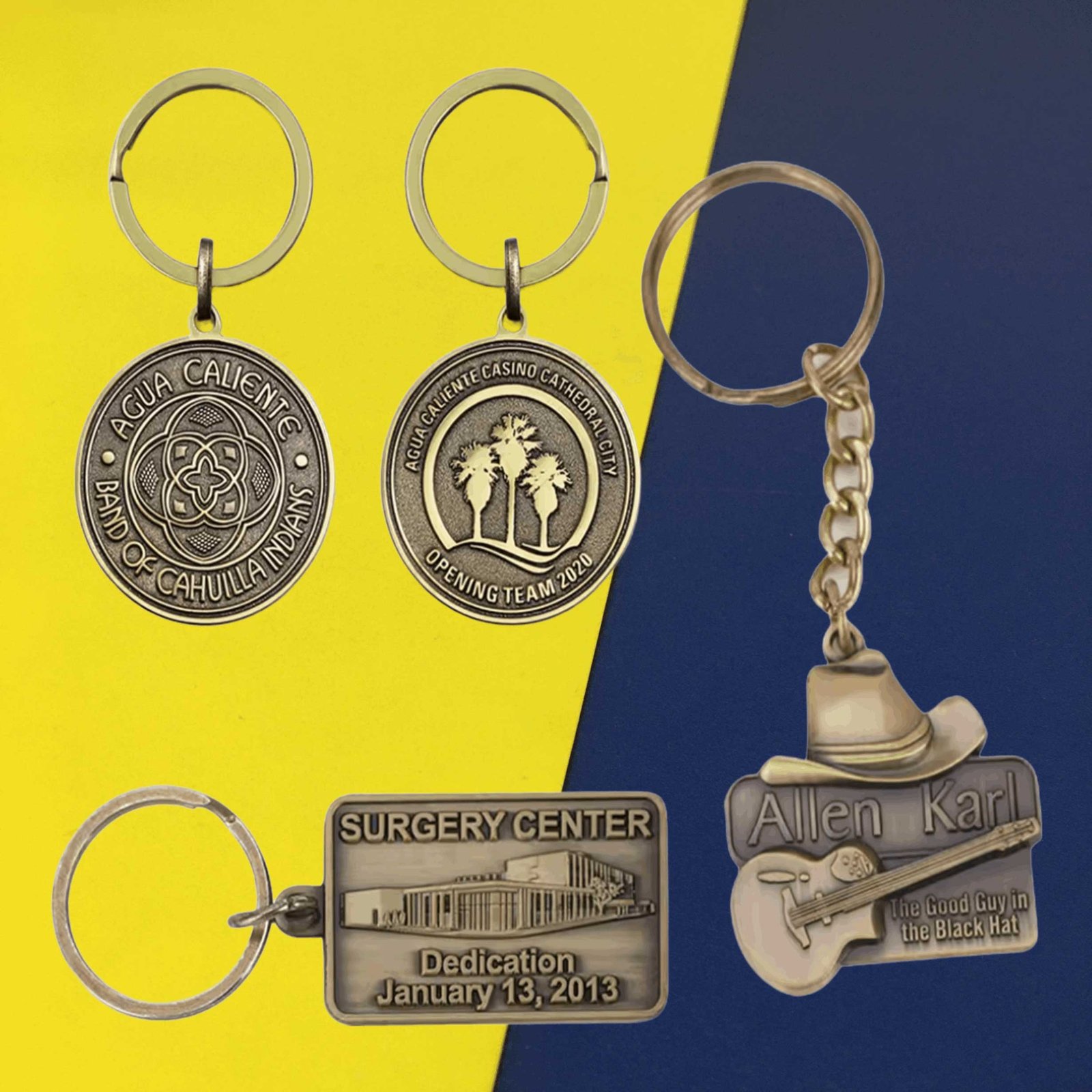 custom keychains sample