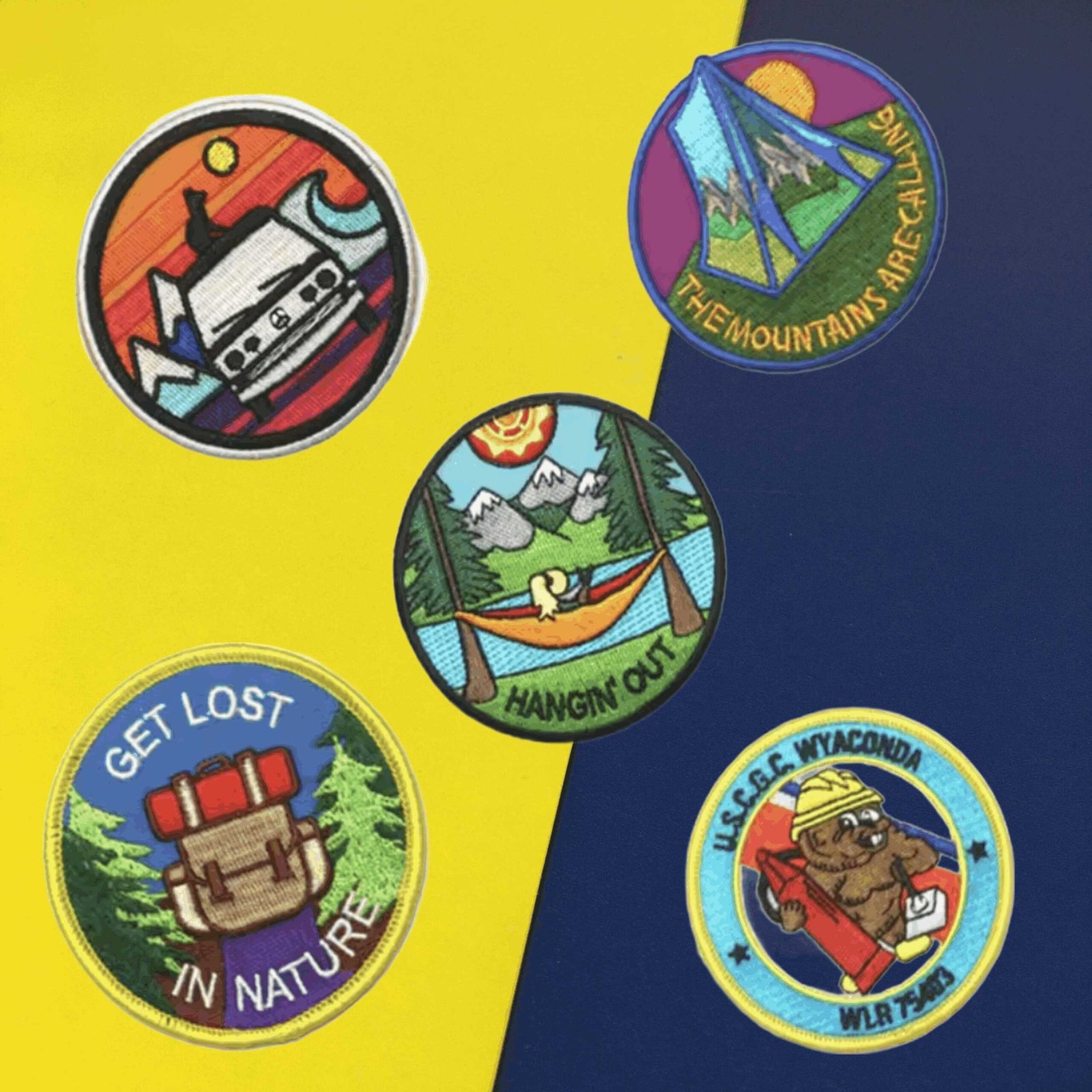 custom patches sample